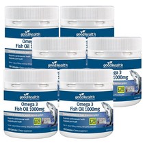 굿헬스 오메가3 피쉬오일 1000mg 150캡슐 6팩
