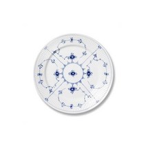 로얄 코펜하겐 블루 플루티드 플레인 샐러드디저트 플레이트 22cm