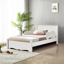 키즈돔 로잔 슈퍼싱글침대_독립형매트 포함, 없음