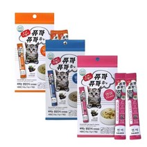 길고양이 츄르 쮸르 길냥이 쮸르 간식 아기고양이간식 15g x7개 묶음, 치킨