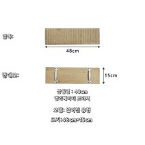 에스컬레이터 청소기 호텔 빌딩 계단 세척 위생 백화점, I. 길이48cmx폭15cm