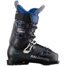 Salomon 살로몬 스키장비 S​Pro Alpha 120 EL Ski Boots 2023, Black/Race Blue, 30.5