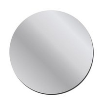 붙이는거울 아크릴 거실 욕실 라운드 거울 벽 스티커 자체 접착 벽화 데칼 홈 침실 장식 도구, 협력사, 15cm, 은_15cm | CHINA