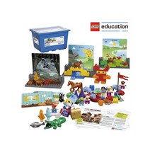 레고에듀케이션 [레고에듀케이션] 45005 스토리빌더 듀플로 이야기만들기세트 사각/십자블록, 상세 설명 참조