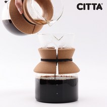 홈카페 핸드드립 시타 코르크브루어 650ml 스퀘어