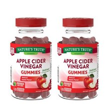 네이쳐스 트루스 애플 사이다 비네거 120구미 2팩 Natures Truth Apple Cider Vinegar Gummies