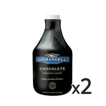 기라델리 초콜릿 소스 2.47kg 2개