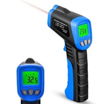 디지털 적외선 온도계 INFURIDER YF-981C IR 레이저 온도 건 -581022°F 비접촉 게이지 121 DS 조절 가능한 방사율 데이터 홀드 단위 전환 가능 ℃ ℉