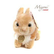 동물 미요니 아기 토끼 인형 베이지 18cm 토끼인형