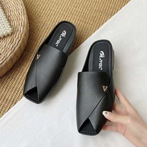 여성 깔끔 뮬로퍼 정장 캐주얼 코디 굽있는 블로퍼 0.9144ea