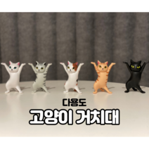 고양이 에어팟 거치대 당일발송, 블랙냥