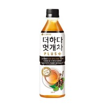 칠성 건강차 갈증해소 더하다헛개차 식이섬유 음료 500ML 12개, 9세트