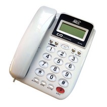 코러스 발신자 표시 전화기 DT-7770, 레드(DT-7770)