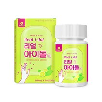 아이돌정 아이돌 워터 물 차 정타입 녹차 레몬수 카테킨 레몬 추출물 옥수수수염 호박 팥 추출분말 정, 1개