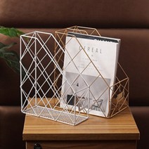 스튜디오 매거진 랙 파티룸 인테리어 책꽂이, 1단 화이트