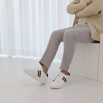 [당일발송] 6cm 남성 키높이 스니커즈 배색라인 운동화