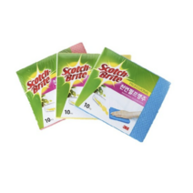 3M 스카치브라이트 천연펄프행주 10개입, 노랑., 100개