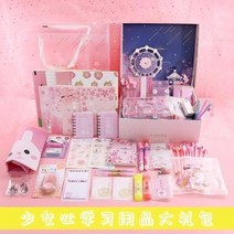 입학선물 볼펜 샤프 파카펜 문방구 인터넷 레드 세트 선물 벚꽃소녀 마음 학용품 개강 중학, 45 다크그레이