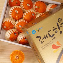 [산지직송] 고당도 제주 레드향 프리미엄 설 명절 선물세트(보자기포함), 1박스, [선물용] 레드향 3kg 중과(12-14과)