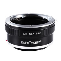 캐논 미러리스 마운트 아답터 K & F Concept Leica R to Sony E 렌즈 어댑터 LR NEX 카메라 소니 A6000 A7II 호환