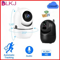 강아지CCTV CC카메라 움직이는 와이파이 CCTV ycc365 plus 스마트 비디오, 1080 화이트 64g 추가, 나는 플러그