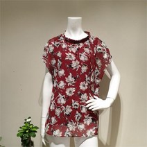 프로그램 NC05 롤 카라 블라우스 P212B124
