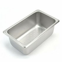 RT 스텐 밧드 타공 트레이 업소 야채 받드 밧트 1/4 2in, 4in 1 4 타공밧드_뚜껑별도