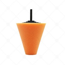 자동차 페인트 전기 드릴에 사용되는 자동 휠 연마 스폰지 Burnishing Ball Polishing Cone Set 허브 버핑, 05 5