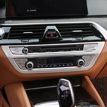 BMW 6GT G32 오디오 공조기 센터페시아 크롬 몰딩, 02. G32 오디오 공조기 몰딩 (카본), A TYPE