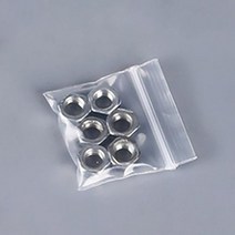 PE미니 소량 소형지퍼백 OL1226 한장씩 3사이즈 투명, 5 x 6.5cm (1226-2)