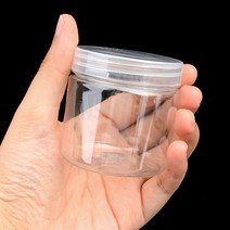 투명 원통형 플라스틱 공병 소분 보관 용기 5.5-120ml