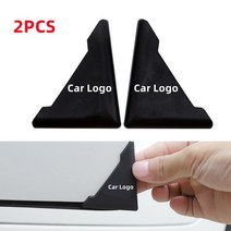 테슬라 호환 자동차 도어 코너 충돌 방지 실리콘 커버 2 개입 스크래치 방지 혼다 BMW Poesche 마쓰다 아우디 VW 테슬라 기아용, [01] 2PCS Black, [20] For Toyota