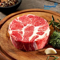 미트큐 [동원] 듀록 칼집 통목살 스테이크300g (스페인산), 단품없음