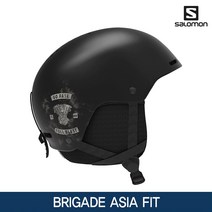 [Salomon]살로몬 21/22 브리게이드 아시안핏 헬멧 블랙색/BRIGADE AF HELMET/프리스타일 스키헬멧