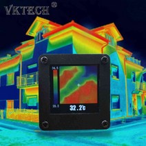열화상카메라 열 카메라 적외선 이미 저 센서 화상 이미 저 어레이 amg8833 온도 센서 7m 가장 먼 감지 거리, 없음