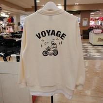 JCB NC05 주니어 공용 겨울 약기모 스쿠터캠핑나염 레이어드맨투맨 JBK8R706 BSI