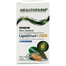 HEALTHFARM MUSSEL 뉴질랜드 헬스팜 초록입홍합 12500 60캡슐