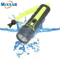 엘프 랜턴 써치 수중 해루질 다이빙 스쿠버 손전등 방수 조명 Q5 LED 램프 토치 4 * AA 배터리 사용 Z30, 파란, CHINA