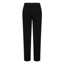 21FW [REFINED CLASSIC]블랙 빅체크 패턴 기모 팬츠 HUPA1D722BK