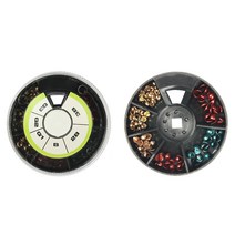 낚시방 고급형 칼라 순정 좁쌀봉돌세트