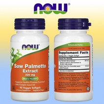 나우푸드 쏘팔메토 320 mg 소프트젤 90정 나우 소팔메토 쏘팔매토