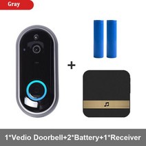 도어벨 비디오 Tuya 초인종 원격 인터콤 HD 1080P 스마트 라이프 무선 WiFi 저전력, China_Option 9 | US plug