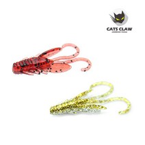 캣츠크로우 BB 비비 호그 웜 2인치 / 송어 꺽지 볼락 웜, BB호그 2인치, 035