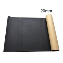 차음시트 흡음재 차음재 1롤 200cm x 50cm 3mm/6mm/8mm 접착식 폐쇄 셀 폼 시트 방음 단열 가정용 자동차, 한개옵션1, 05 20mm  Thick