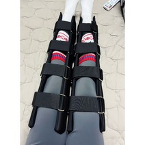 안짱다리 교정기 X자 다리 오 휜 다리 교정 벨트 다리묶기 고정 모아주는, FREE, 55cm