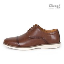 Gag개그 남성화 소가죽 캐주얼화 로퍼 옥스포드 G282 - 브라운