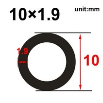 자동차변속기 500 개몫 고무 링 블랙 nbr 씰링 o-링 od 51.9 61.9 71.9 81.9 91.9 101.9 o 링 씰 가스켓 오일 링, 10-1.9
