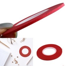 ★LUCKY♡ 적색 2MM 라인테이프 공예용라인테이프레드2MM 라인테이프빨강2MM 빨간색라인테이프2MM