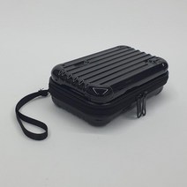 남자 용품보관 수납 하드파우치 검정 카라반 여행용 등산 옷 글램핑 가방