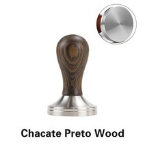 커피 디스트리뷰터 탬퍼 51mm 53mm 58.5mm 나무 가루 망치 스테인레스 스틸, 그래서 나무를 chacate, 58mm